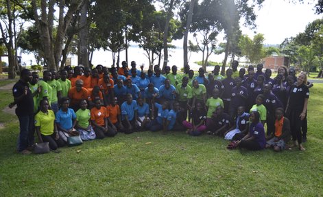 Camp SERVE: 61 secondary school campers, eight camp counselors and four camp organizers.