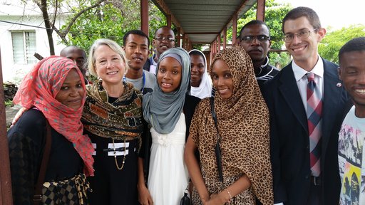 Director Carrie Hessler-Radelet in Comoros