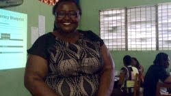 I conducted professional development sessions for teachers all over the island. Here I was asked to present at one school on the balanced literacy approach.