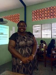 I conducted professional development sessions for teachers all over the island. Here I was asked to present at one school on the balanced literacy approach.