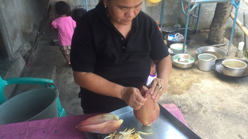 How to cook with banana flower