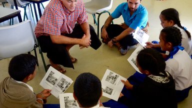 Trainees get the feel for guided reading activities to engage students in active learning