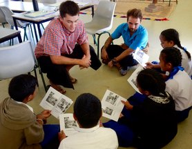 Trainees get the feel for guided reading activities to engage students in active learning