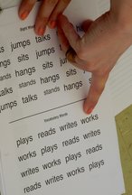 Newly-arrived Trainees practice guided reading activities while on school visit