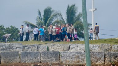 The pyramids continue as an active cemetery today.
