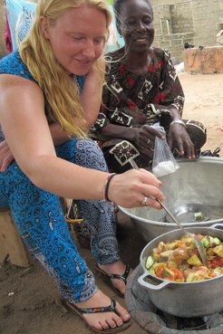 Emma Edwards, Benin