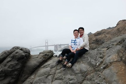 Enjoying San Francisco together, June 2015