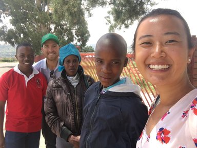 Gao with Lefu's parents