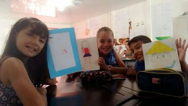 JumpStart students with art.jpg