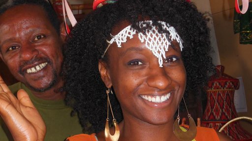 Combating stereotypes about Black Americans in Ethiopia was challenging for Hall.