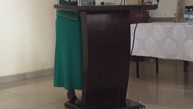 Hon Joyce at the conference.JPG