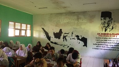 Mural in the class