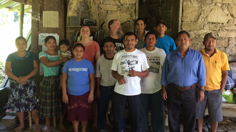 Amanda's Latrine Project team