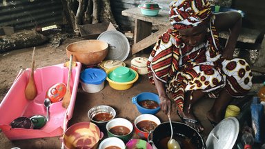 It's rice and source everyday