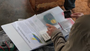 Instruction manual and solar panel