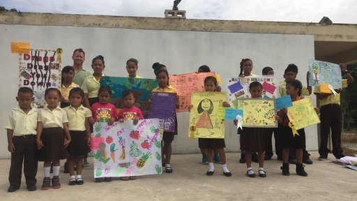 PCV Josh with all participants of the competition