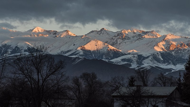 Kyrgyz Republic sunrise