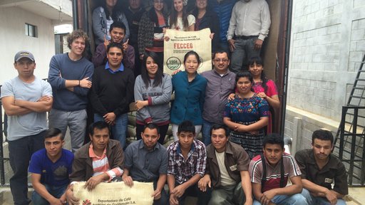 Coffee export team