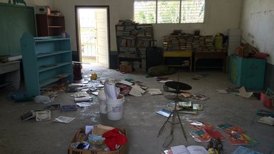 Adria's Library - before