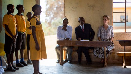 Students at the Literacy Lab