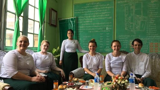 MM2 with school Uniform in Regional Education Office