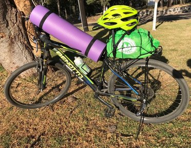 Mobile microgrids? It’s amazing how much you can transport and how far you can travel with renewable human energy and a bicycle. Let’s ride on!