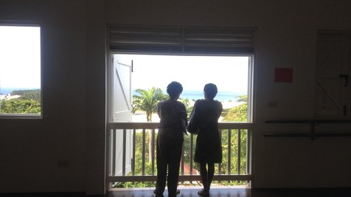 View from the dance studio.