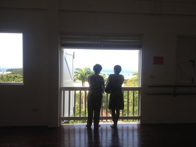 View from the dance studio.
