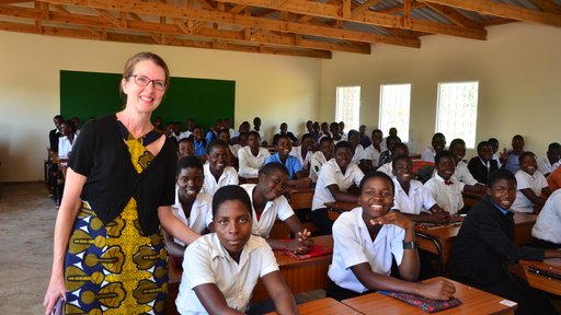Sandra and her class