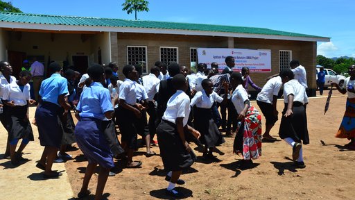 At the school's launch