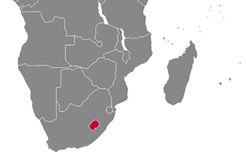 Lesotho Country Map