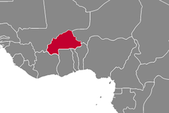 Burkina Faso Country Map