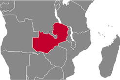 Zambia Country Map