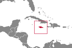 Jamaica Country Map