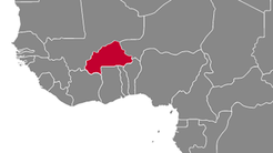 Burkina Faso Country Map