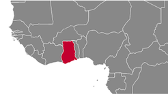 Ghana Country Map