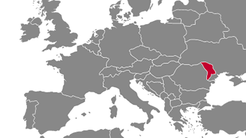 Moldova Country Map