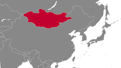 Mongolia Country Map
