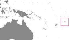 Samoa Country Map