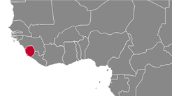 Sierra Leone Country Map