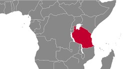 Tanzania Country Map