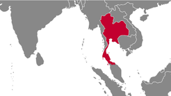 Thailand Country Map