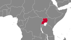 Uganda Country Map