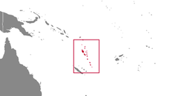 Vanuatu Country Map