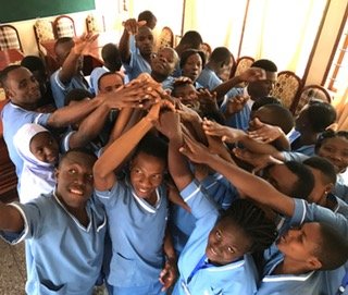 Midwifery students in Tanzania.