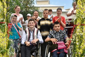 Phoenix Centre playground opening which was funded through the Small Project Assistance grant