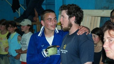 Robert on the right and Sandu on the left.