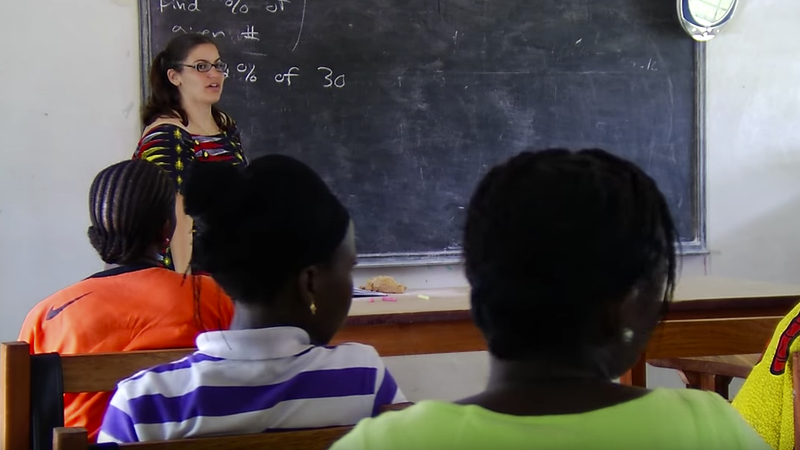 VIDEO: Peace Corps Response Volunteer in Liberia shares her Native American heritage