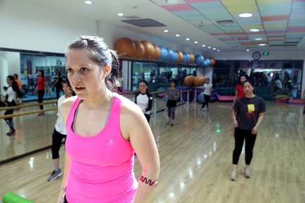 The gym became the place I developed my language skills most. After over a year of committing to the gym each day, they allowed me to volunteer teach Zumba every Friday for the rest of my service.