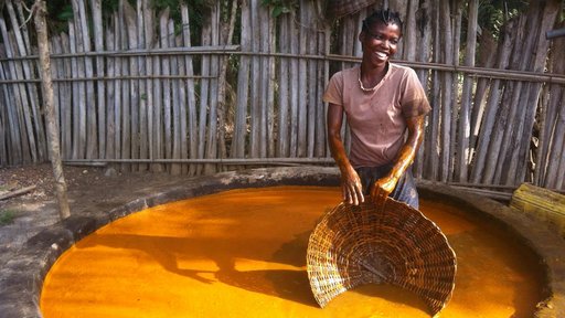 Transforming red oil